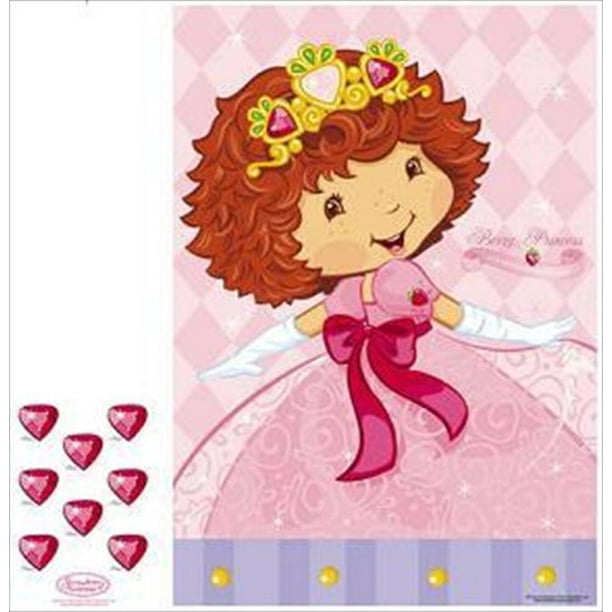 Strawberry Shortcake Berry Princess Party Game Poster 1ct Strawberry Shortcake Berry Princess Party Game Poster 1ct
